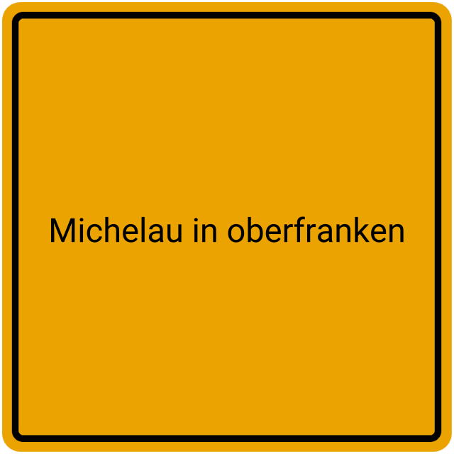 Meldebestätigung Michelau in Oberfranken